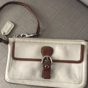 Coach soft leather wristlet